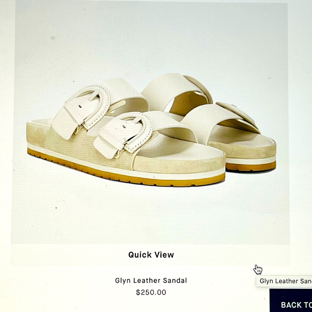 Vince Glyn leather sandal